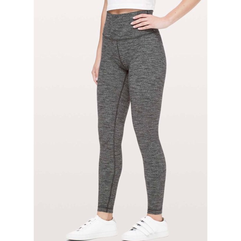 Lululemon Gray Pattern Leggings - image 1